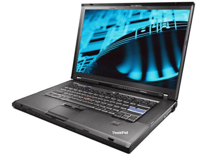 图为:联想thinkpad t500(2082abc)