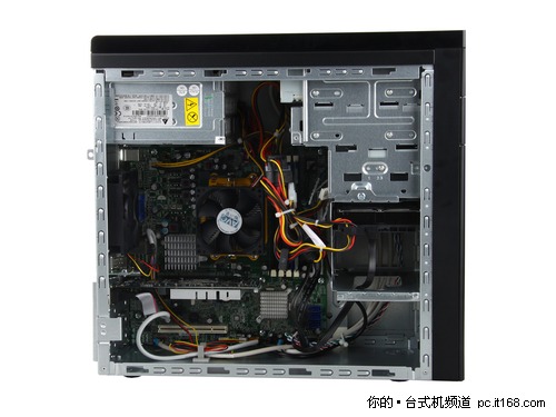台式机 > 正文主机内部散热效果出色     acer aspire m3400的主机