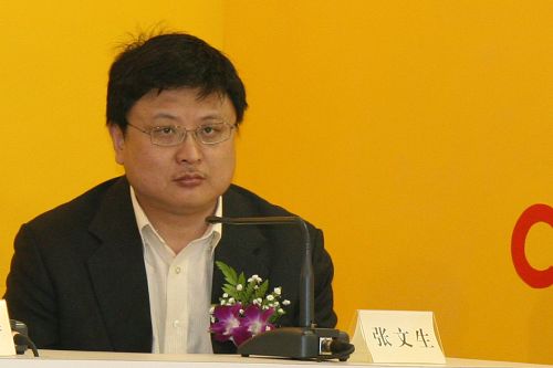 图文:微软电视大中华区高级销售经理张文生