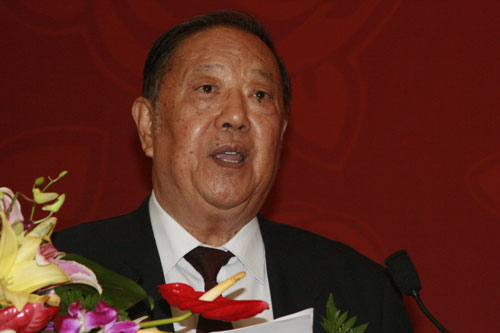 图文:全国总工会书记处书记经审委原主任张富有