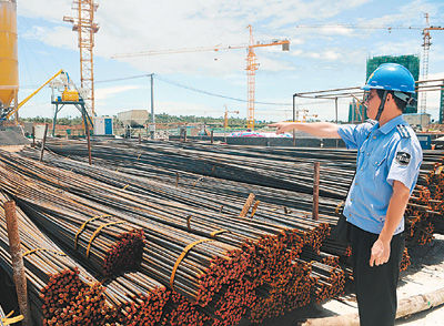 施工监理监管缺位345吨瘦身钢筋流入保障房工地