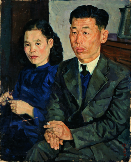 齐振杞 《双人肖像》