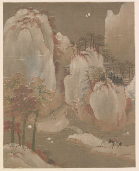 中国古代山水画行旅题材欣赏_书画频道_中华网