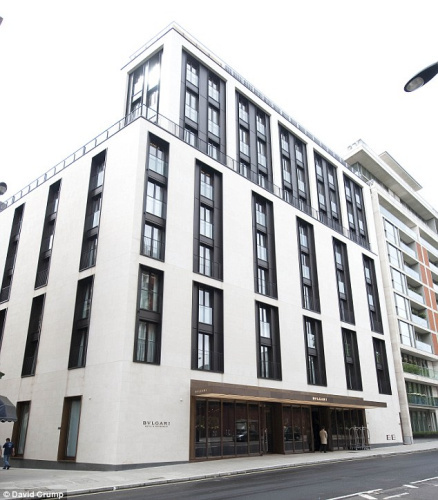 这家宝格丽(微博)酒店(bulgari hotel)成为了英国伦敦最贵的酒店