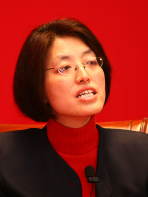 图文:北京大学中国经济研究中心副主任李玲教授