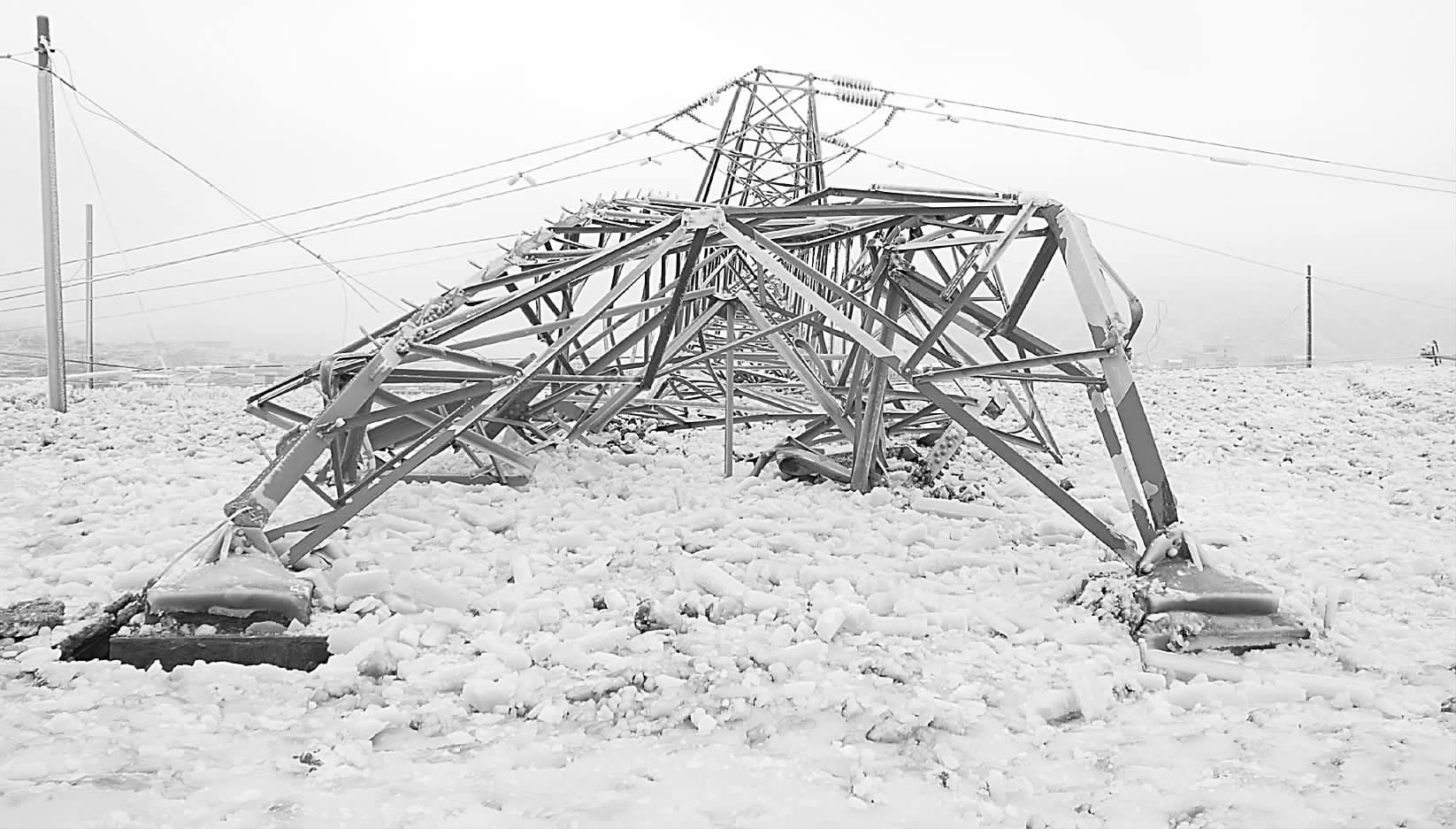 2007年雪灾图片
