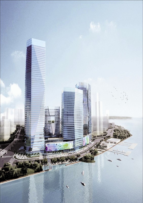 由裕景兴业地产集团投资开发的大型商业综合项目———"裕景中心"在