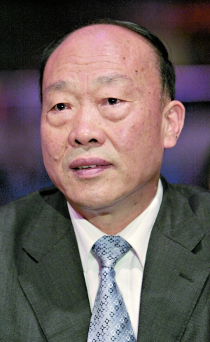 首钢董事长朱继民.本报记者 浦峰 摄