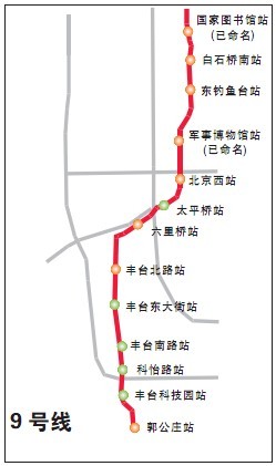 北京3條新建地鐵線路站名公示 市民可提建議