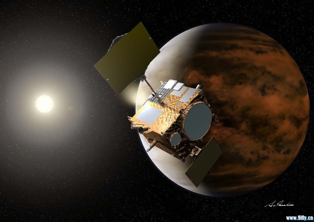 "晓"号探测器由日本宇宙航空研究开发机构和日本三菱重工业公司联合