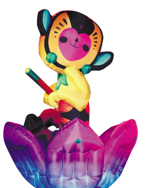 乐乐牵手福娃 全民喜迎动漫