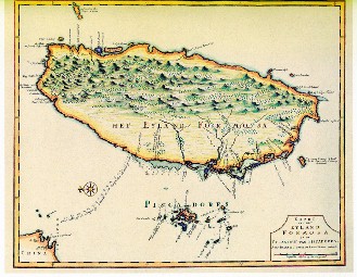 台海网12月20日讯 台湾"总统府"贺年卡上面出现横躺的台湾地图,政大台