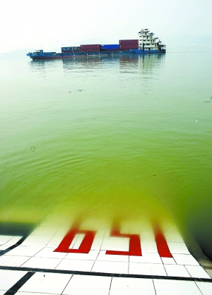 三峡坝前水位达160米