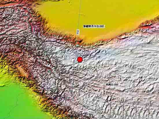 西藏阿里地区日土县发生4.7级地震
