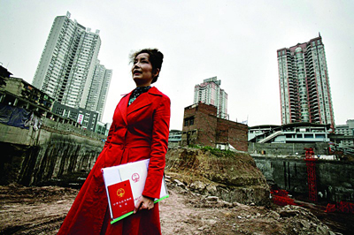 新闻 > 正文                              成都:"自焚拆迁户"唐福珍