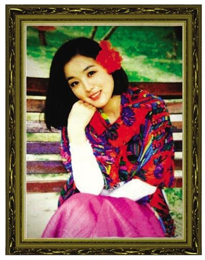 白雪肖像十字绣颜色192种 瑞安姑娘获基尼斯之最