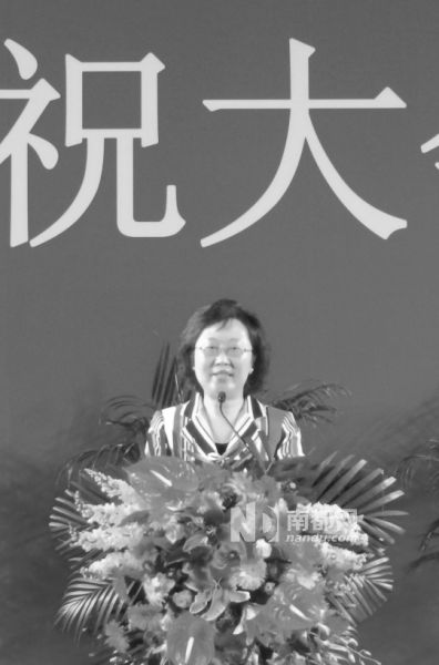 澳门行政法务司司长陈丽敏,目前已被议员要求辞职.c fp供图