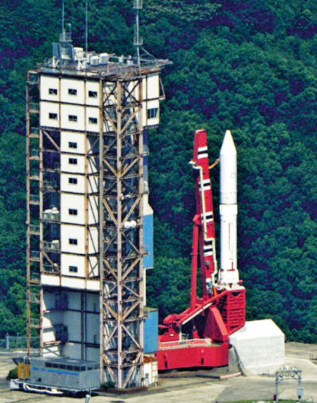 日本新型固态燃料火箭埃普西隆原定于27日发射,但在最后阶段出现