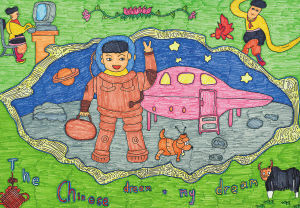 美丽中国梦小学生绘画图片