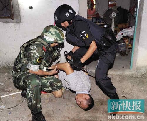 广东2000名警察奔赴5省突袭制贩毒组织