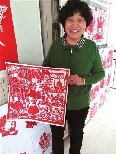 “剪纸达人”孟秀任有个梦想_新浪新闻
