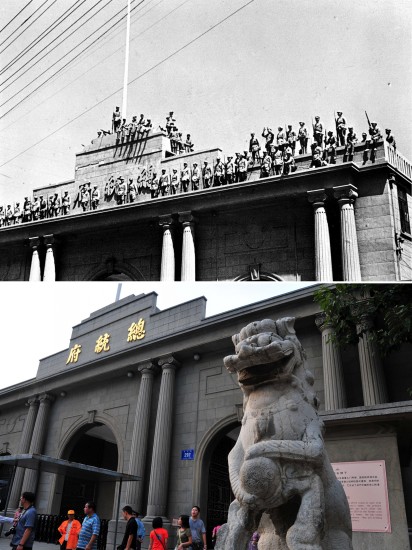南京总统府经过全面整修,扩建,已成为面积达12万平方米的中国近代史