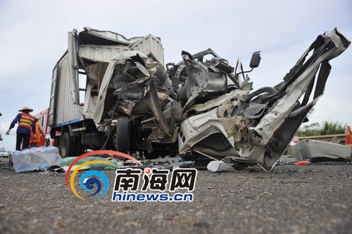 海南致6死1伤车祸系因为司机疲劳驾驶造成