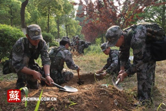 基地化训练锻造过硬近卫军江苏省军区司令部直属队进点驻训