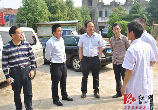 妇幼保健院调研)   红网津市站5月13日讯(通讯员 张方军)5月12日下午