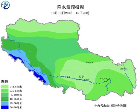 未来3天西藏西南部将有大到暴雪