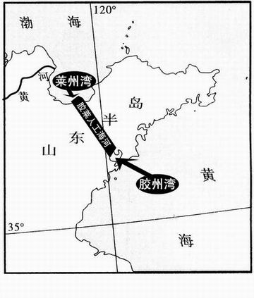 胶莱运河地图图片