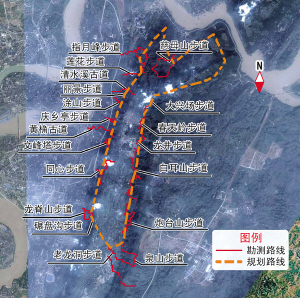 19条步道上南山你走哪条最方便