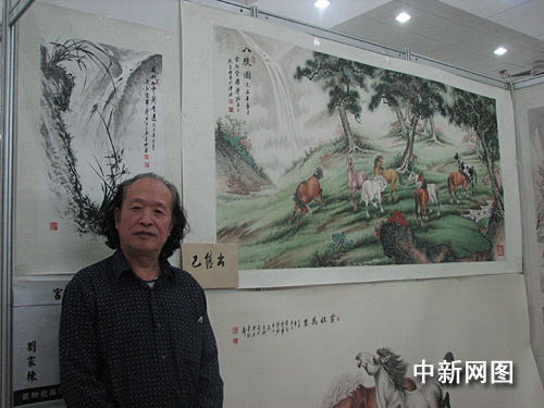 宫廷画派作品在侨乡广东江门受捧