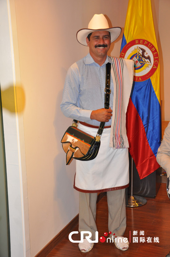 上海世博会:哥伦比亚馆举行咖啡和绿宝石发布会