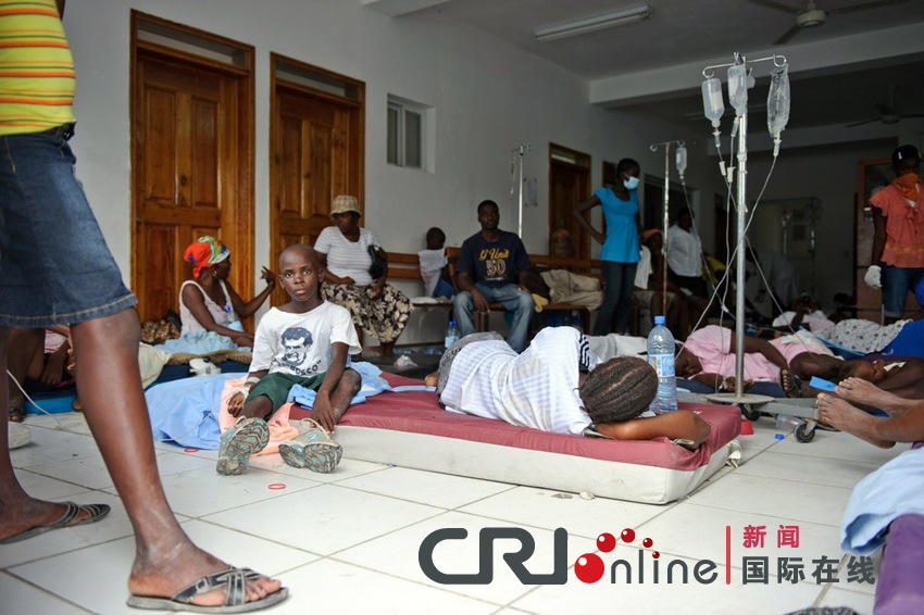 海地霍乱疫情蔓延 已有200人丧生(高清组图)
