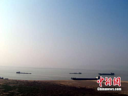 中国百慕大鄱阳湖老爷庙水域成旅游景点