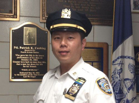 纽约市警72分局首位华裔局长上任将拜访华社