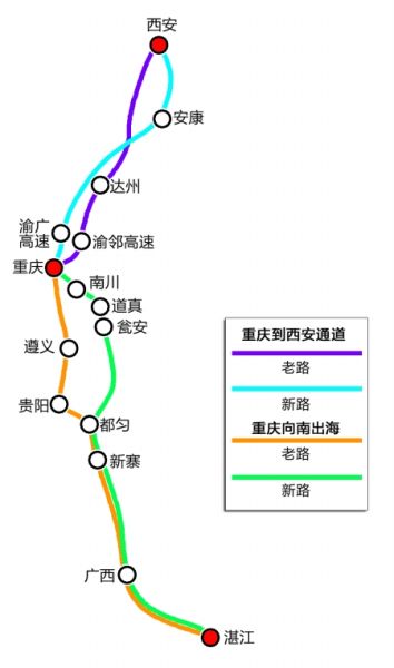 南道渝广高速后年通车重庆将添两条出省通道