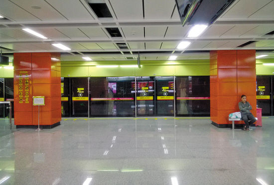 广佛线换乘设施搁置8年