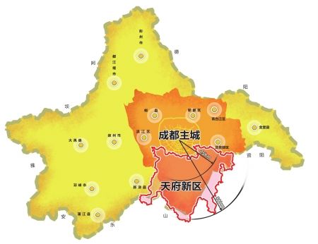 生机勃勃的天府新区摄于成都市高新区