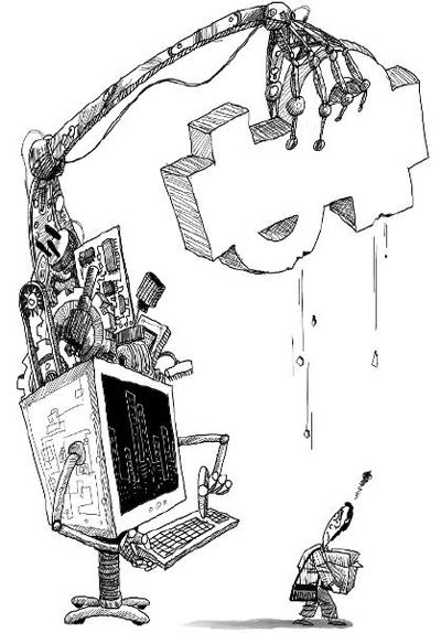 正被技术吞噬(图)