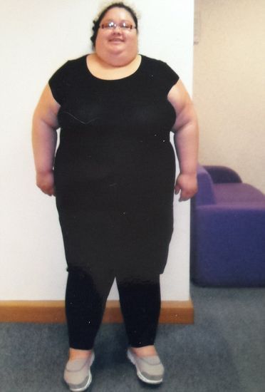 胖女远离碳水化合物 坚持一年减肥114公斤(图)