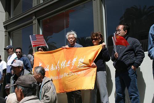 北辰一直说,相信她不是最后一个,也不会是唯一一个支持北京奥运的台湾