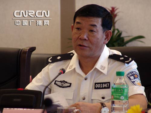 昆明市公安局副局长,交警支队支队长苏志忠中广网昆明5月29日消息