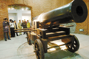 林则徐发明的炮车在宁波安家