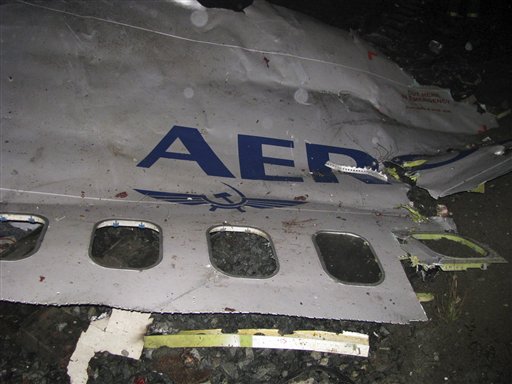 波音737客机在俄罗斯坠毁 88人全部遇难