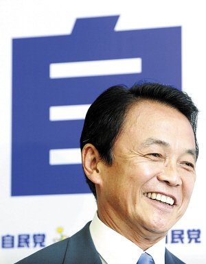 麻生可能任命代理干事长细田博之为干事长,而政治调查会长保利耕辅