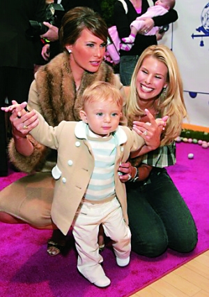 特朗普老来子"亿万宝贝"4岁了!