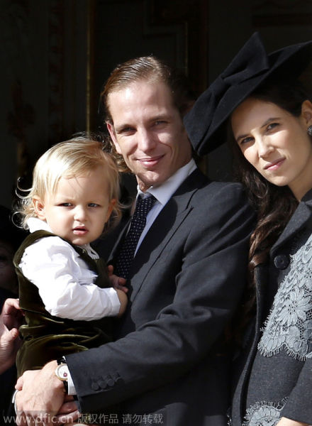 摩纳哥小王子公开亮相表情高冷可爱1中国日报网