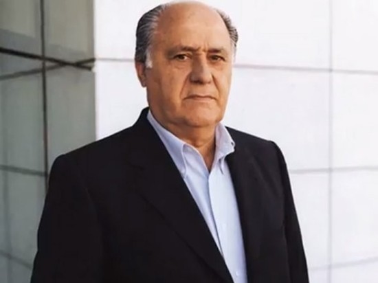3,阿曼西奥-奥尔特加(amancio ortega)净值:619亿美元截止到今日的净